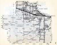Lake of the Wood County 2, Chilgren, Zippel, Wheeler, Myhre, Wabanica, Pette, Pioneer, Meadowland, Minnesota State Atlas 1954